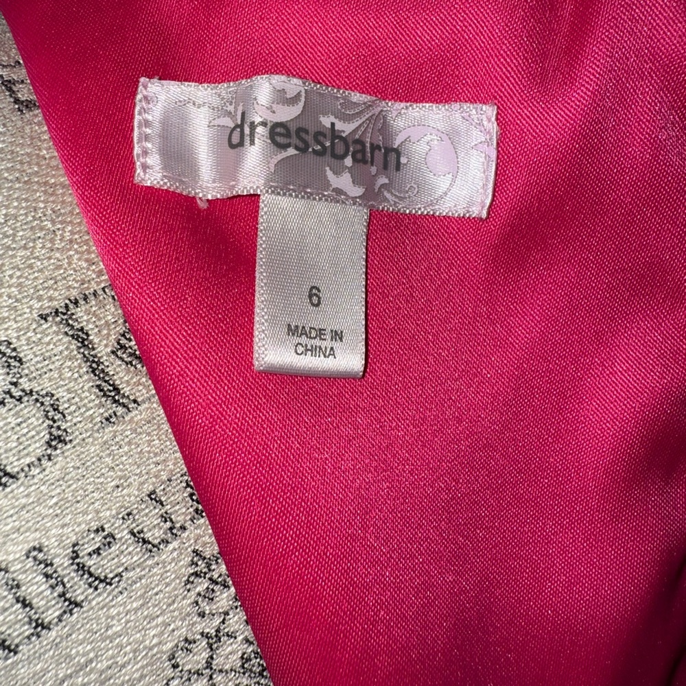 dressbarn Fuchsia Midi Dress - Picture 2 of 5
